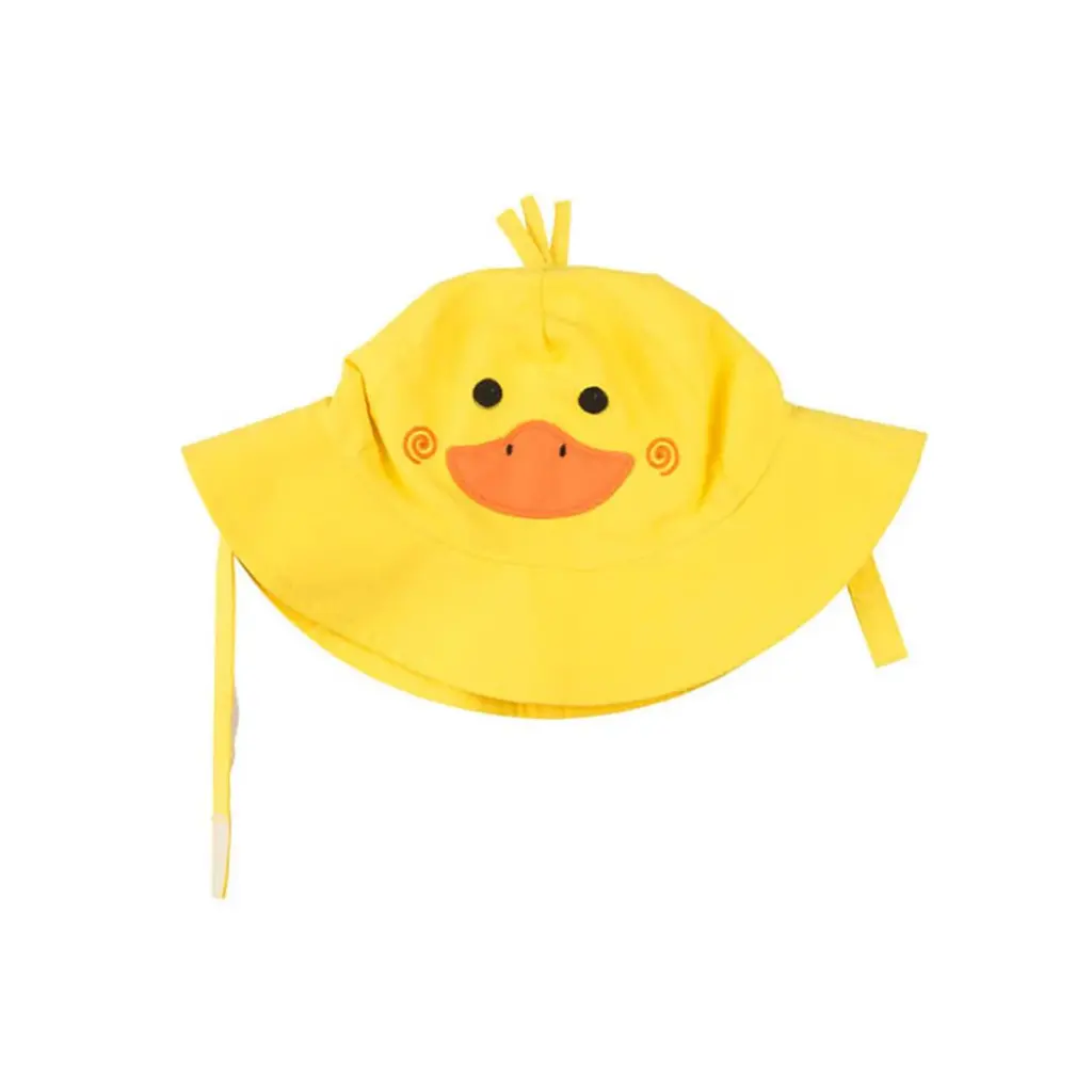 Zoocchini UPF50+ Baby Sun Hat Puddles the Duck 