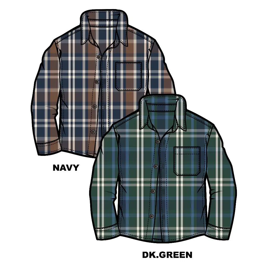  Mid Shirts 2244519/5533 Dark Green (3/6M)