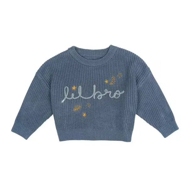 Modern Moments Knit Sweater - Lil Bro 