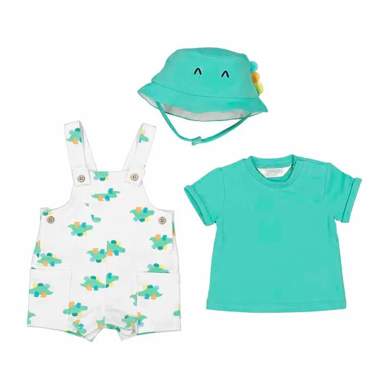 Mayoral  Short Dungaree Hat Set - 1624 - Loro