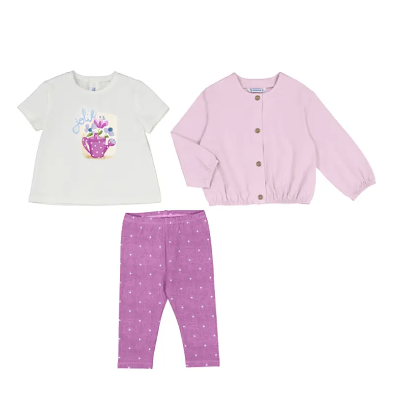 Mayoral Leggings Set - 1737 - Mauve (6M)