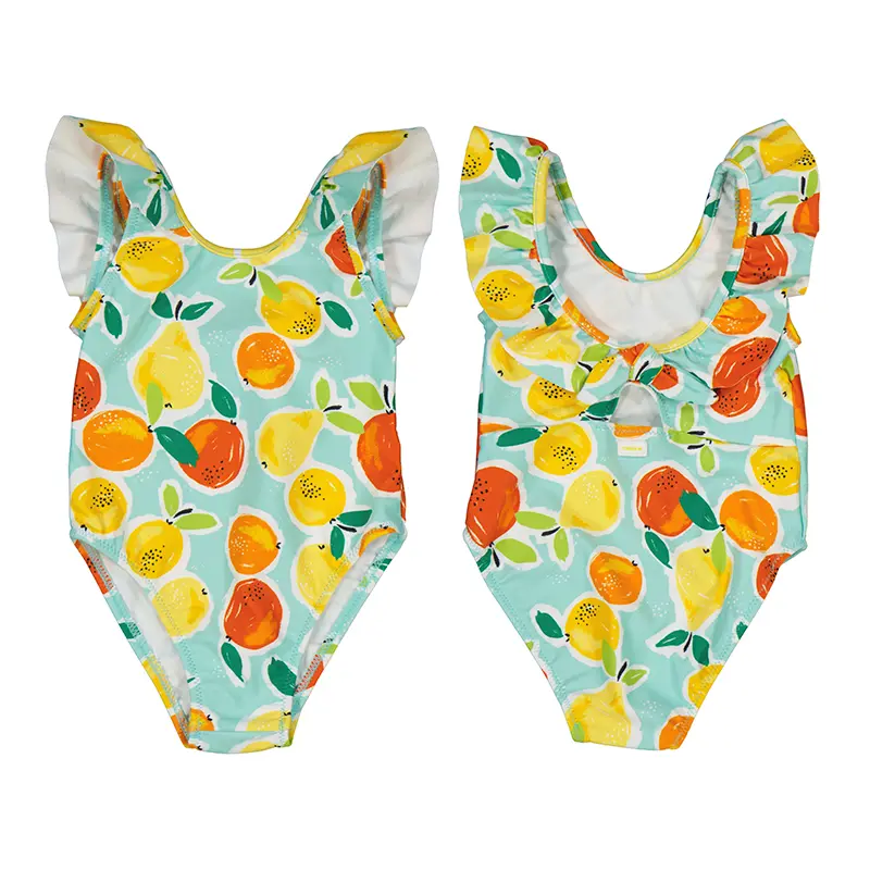 Mayoral Printed Swimsuit - 1742 - Aqua