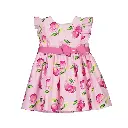 Mayoral Printed Dress - 1914 / 3917 - Mauve 