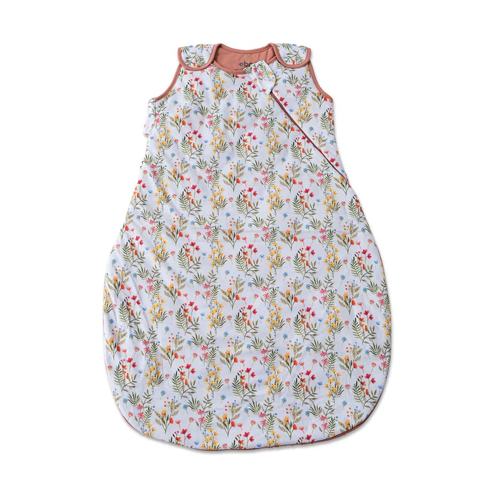 Earth Baby Outfitters TENCEL™ Lyocell Premium Duvet Sleep Bag - 2.6 TOG - Spring Blossom