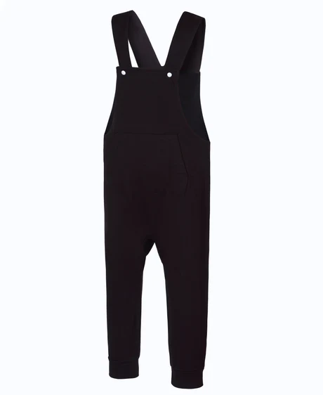 Earth Baby Outfitters Women Megan Wide Leg Romper - Black