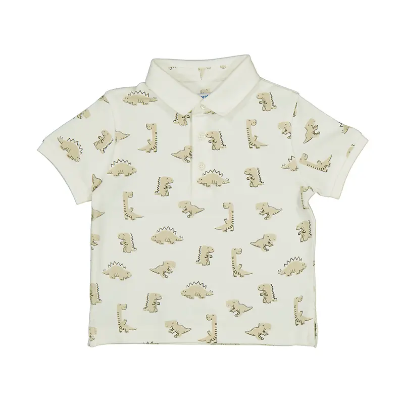 Mayoral S/s Polo - 1109 - Cream