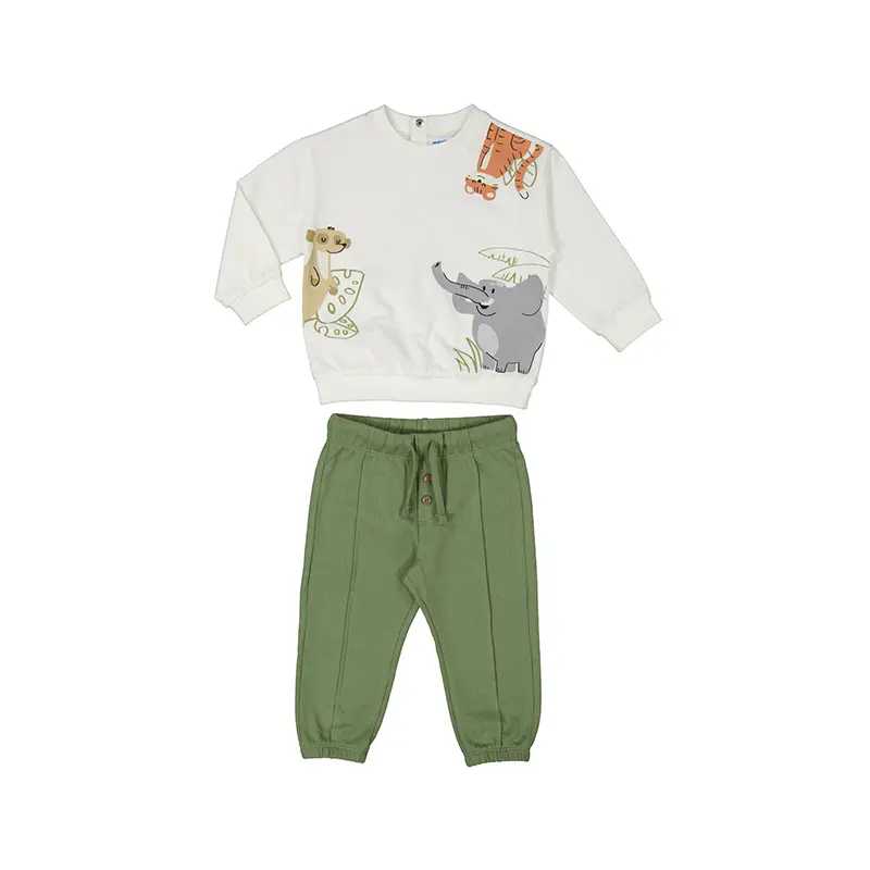 Mayoral  Pullover Tracksuit Set - 1841 - Sage