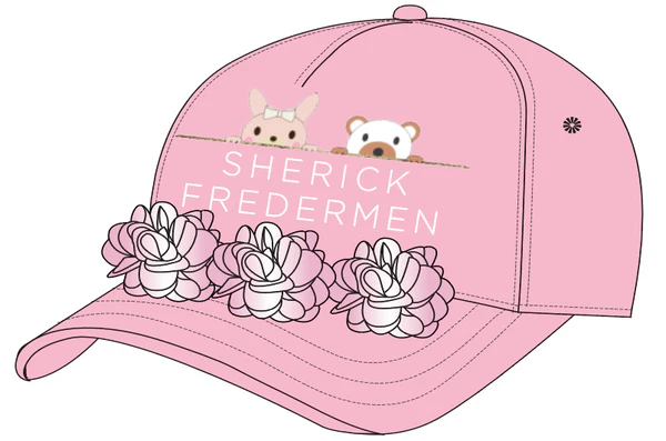 Sherick Fredermen Kids Cap Pink - JM
