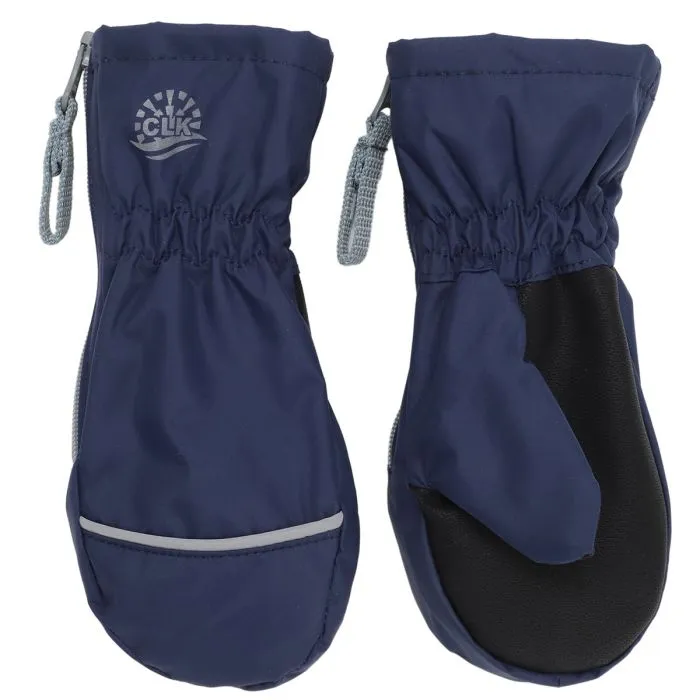 Calikids Mid Season Easy Dress Waterproof Mitten/Mitaine Mi- saison imperméable - Navy