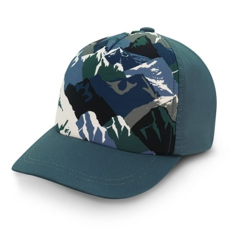 Jan & Jul Summer Hat Baseball Cap for Toddler - Mountains (M 6-24M)