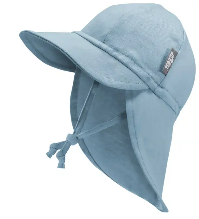 Jan & Jul Sun Soft Cotton Baby Cap - Stromy Blue