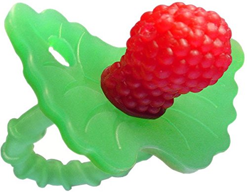 RaZbaby Teether 3 Months+ Green/Red
