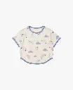 Nest Petite Revery  French Terry Short Sleeve Tee