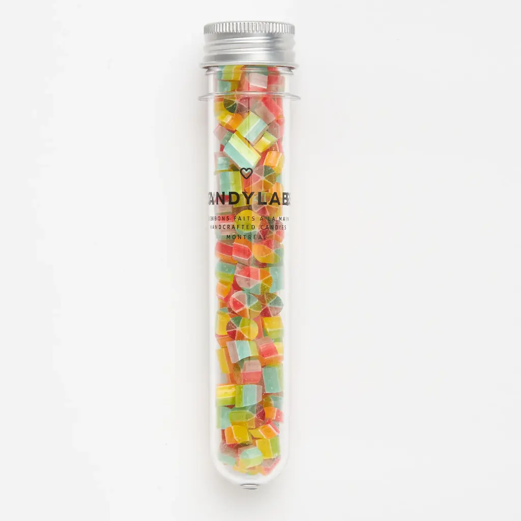 Candylabs Candy Tubes 30g - Rainbow Pie (Cranberry)
