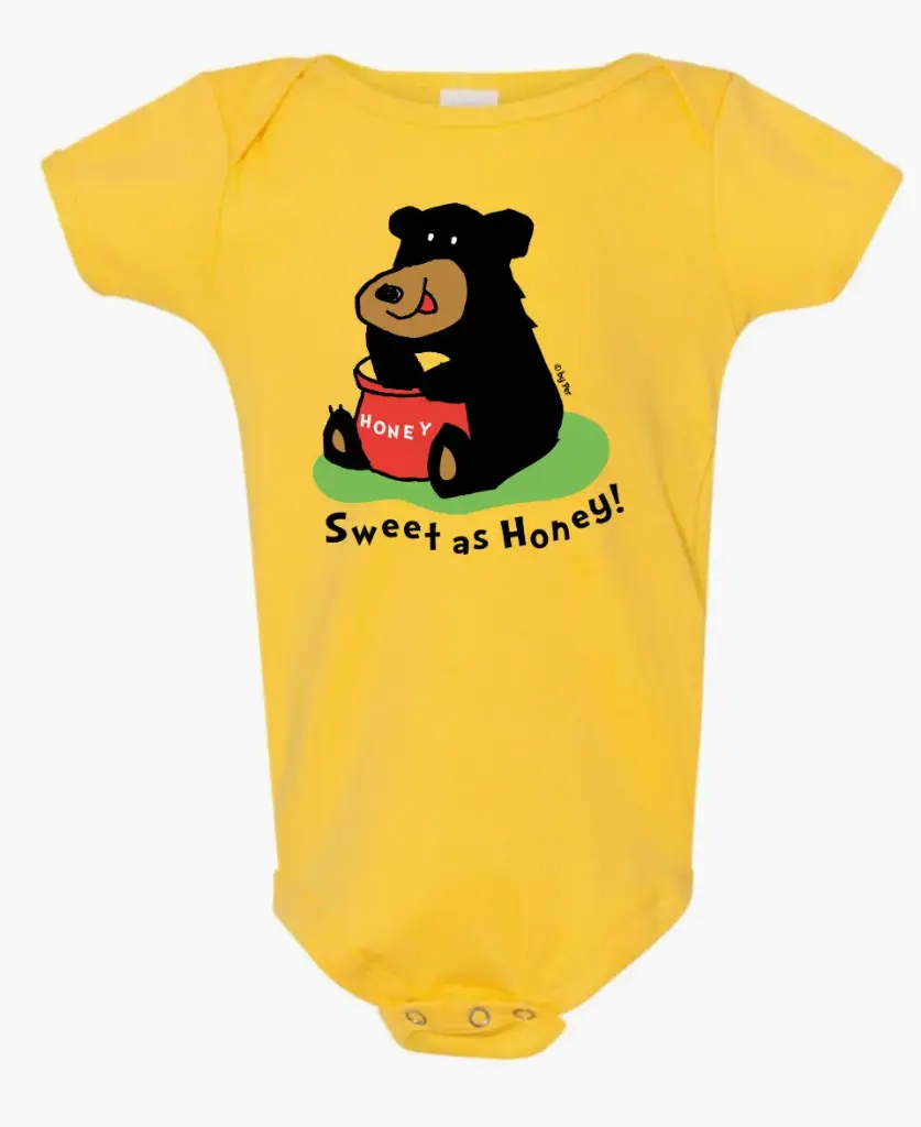 Onesie 1907 GGS Sweet as Honey Yellow (6M)