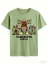 Attraction Kids/Baby Bear-Moose-Beaver with Toques - Sage 0071