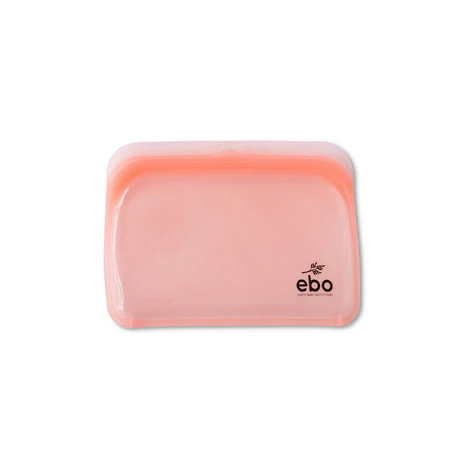 Earth Baby Outfitters Silicone Food Bag 500ml - Paradise Rose 