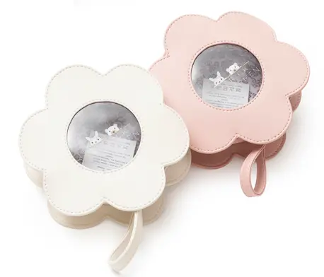 Sherick Fredermen Crossbody Bag 3D Flower Shaped - Pink 