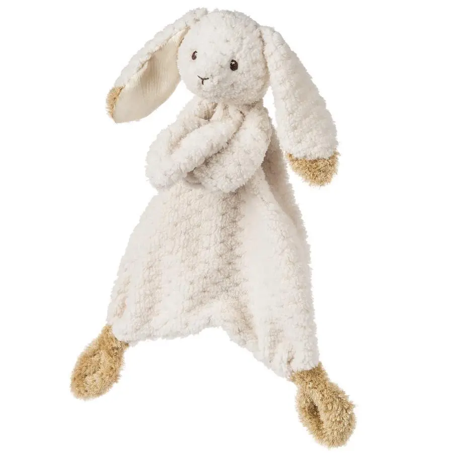 Mary Meyer Lovey Soft Toy 33-Centimetres Silky Oatmeal Bunny Lovey