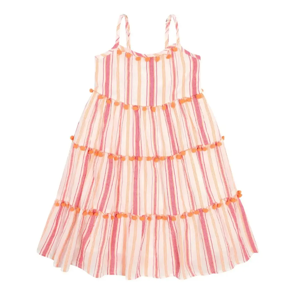 Poppet & Fox Strappy tiered sundress PF623D