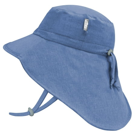 Jan & Jul Aqua Dry Adventure Hat - Blue (S 0-6m)