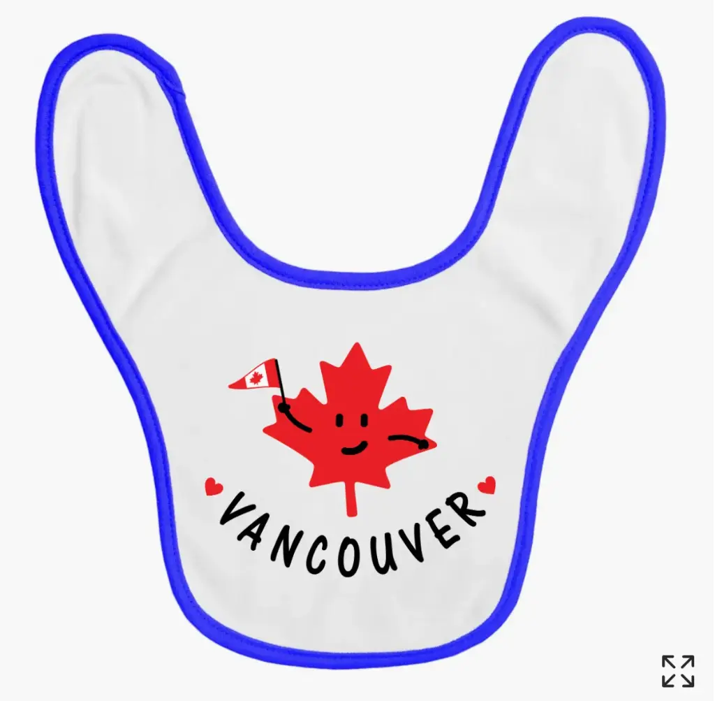 Bib -GGS Maple Leaf - Blue