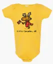 Onesie GGS 2998 Little Canadian, EH! Yellow