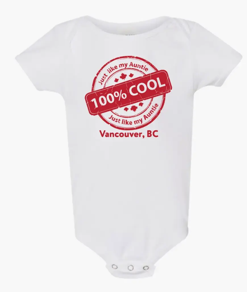 Onesie - GGS 100% Cool Auntie - White