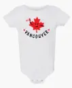 Onesie 1898 GGS Canadian Smiling Leaf White