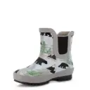 Jan & Jul Puddle-Dry Rain Boots Bear Grey