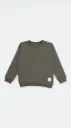 KidORCA French Terry Sweatshirt _ Dusty Olive