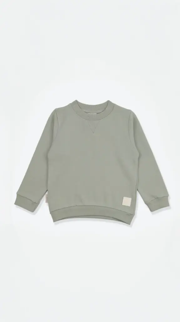 KidORCA French Terry Sweatshirt _ Sage