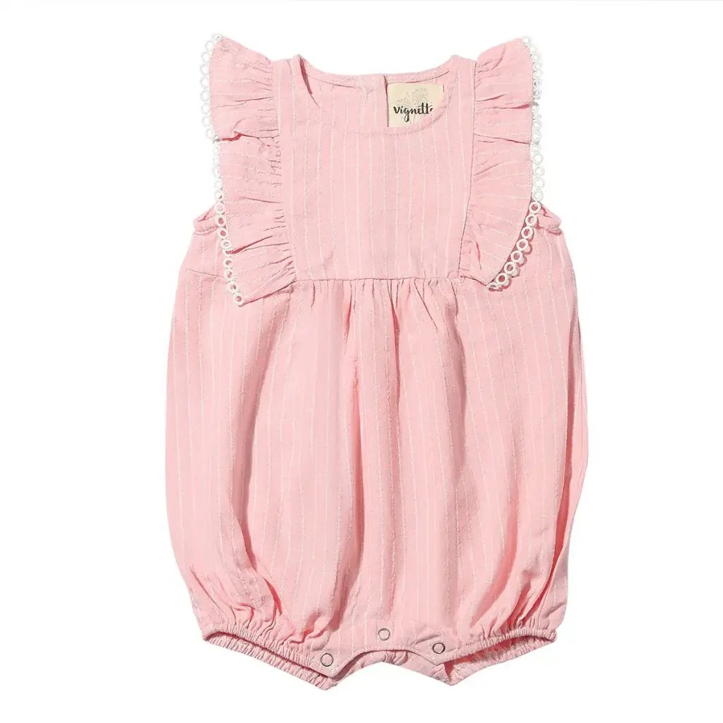 Vignette Poppy Bubble V1326C Romper - Pink