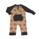 Silkberry Baby WF4449 Long Sleeve Romper Story Book Bear