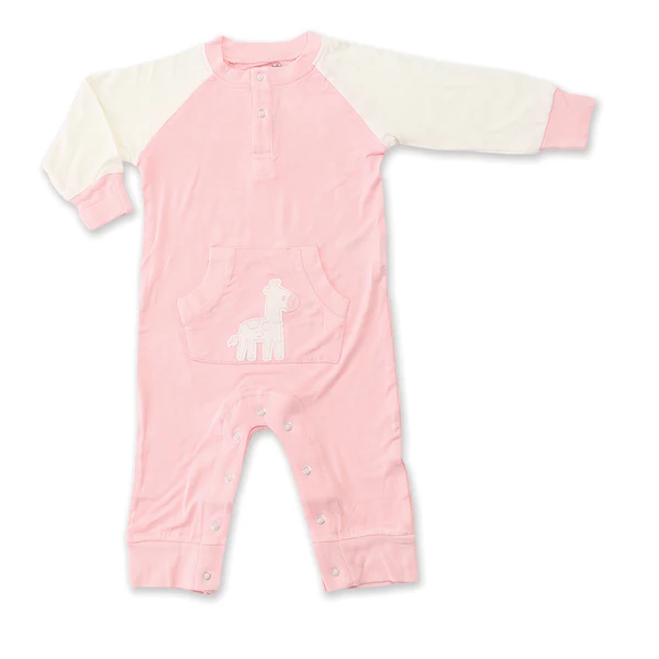 Silkberry Baby WF4017 Romper Cotton Candy