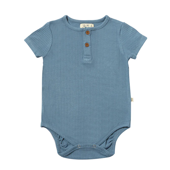 ME & Henry Jibe Onesie HB1403c Navy Rib