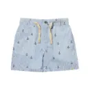 ME & Henry Crew Woven Shorts HB1485f Anchor Seersucker