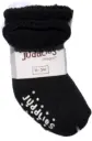  Juddlies Designs 2 Pack Infant Socks 0-3M Black + White