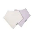 Juddlies Breathe EZE 2 piece Bandana Bib Lavender + Rosewater Fleck