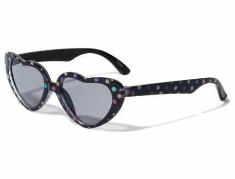 Kids Sunglasses - Heart Flower Polka Dots Shades k883