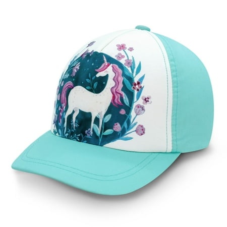 Jan & Jul Summer Hat Baseball Cap for Toddler - Bloom- Unicorn