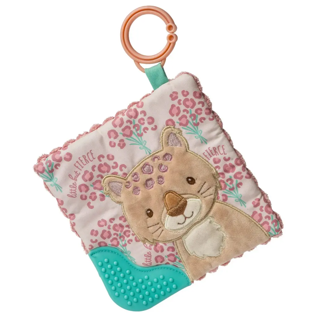 Mary Meyer Crinkle Me Teether - Little But Fierce Leopard