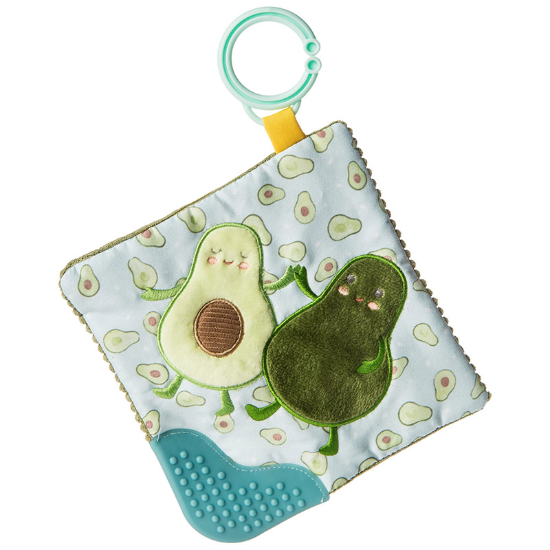 Mary Meyer Crinkle Me Teether - Yummy Avocado