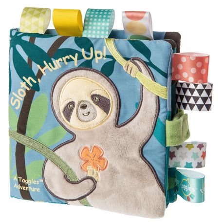 Mary Meyer Taggies Soft Book - Molasses Sloth