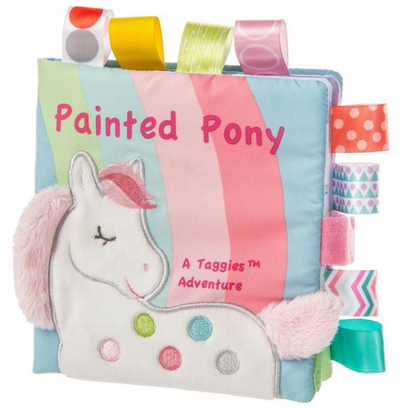 Mary Meyer Taggies Soft Book - Spotted Pony