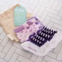 Friday Sock CO. 5 Socks A Pair 0-1 Year Purple