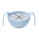 B.box Bowl+Straw -Banana Split - Blue