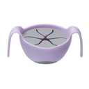 B.box Bowl+Straw -Banana Split - Purple