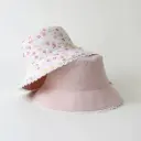 Moinmlon Cotton Reversible Hat Pink Flower