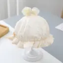 Baby Cream Dot Fairy Hat 10012